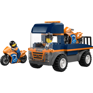  LEGO City Motorcycle Transporter Truck 60491
